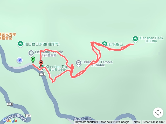 小百岳集起來仙山登山步道20250614