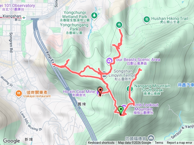 四獸山步道預覽圖