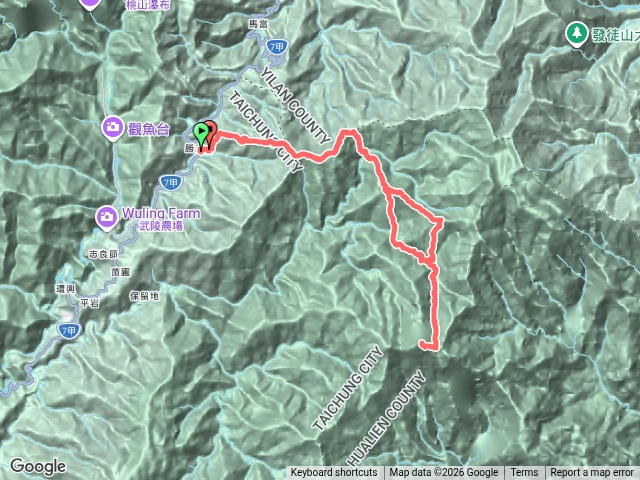 中央尖山4天3夜預覽圖