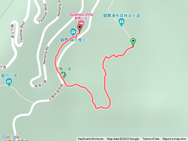 賞鳥小徑+觀霧山莊