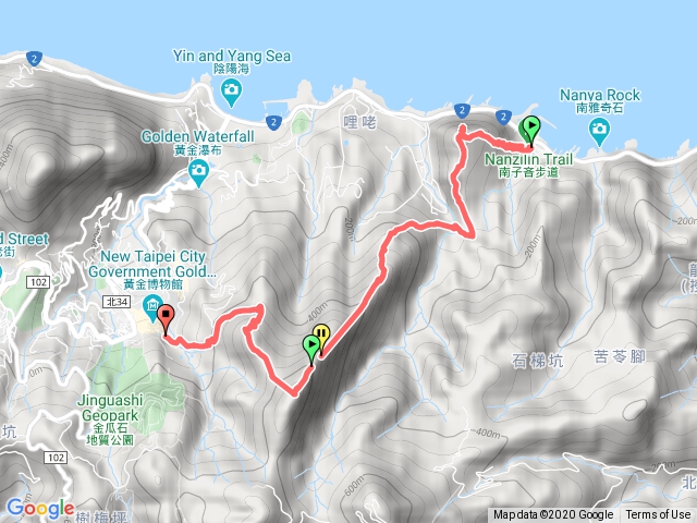 劍龍稜南雅宮到黃金博物館