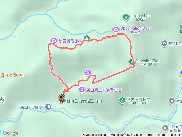 新田登山步道預覽圖