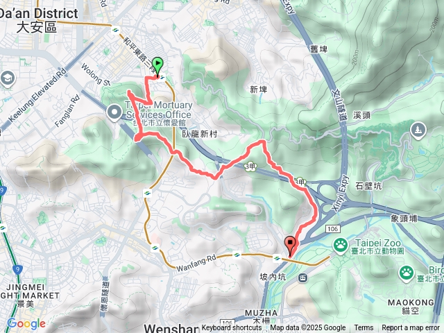 福州山，中埔山，土地公嶺，拳山古道