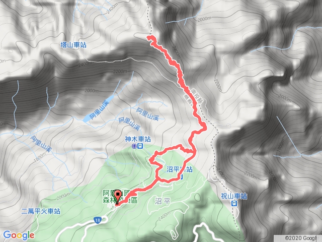 大塔山(阿里山國家森林遊樂區)