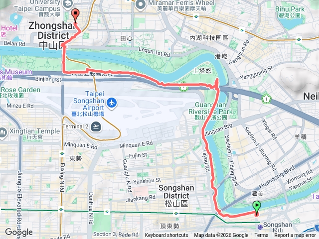 彩虹橋大直橋大直捷運站預覽圖