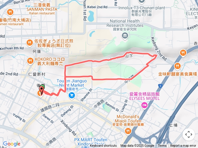 6/11山下街跑步預覽圖