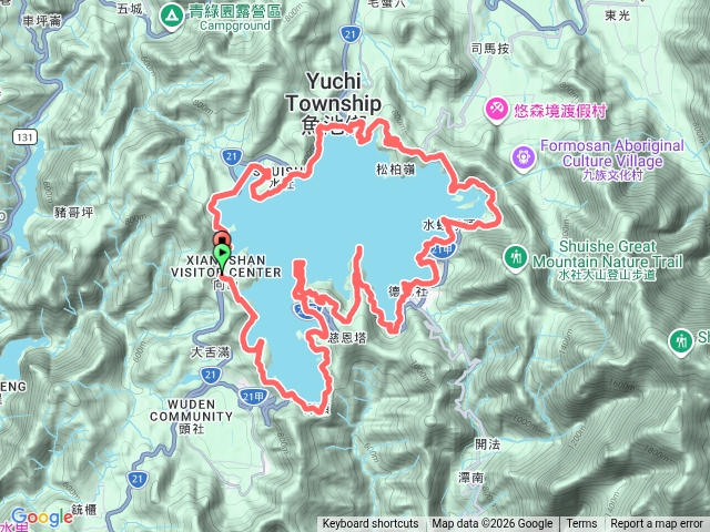 日月潭徒步環湖一圈（逆時鐘走法）預覽圖