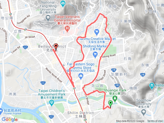 2020 MERRELL 健行嘉年華北投線