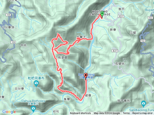 侯硐 瑞三本礦-柴寮古道-一通坑-獅子嘴奇岩- 烏塗坑山-烏塗窟古道-周家古厝-一坑古道-周館長上學路-碩仁國小