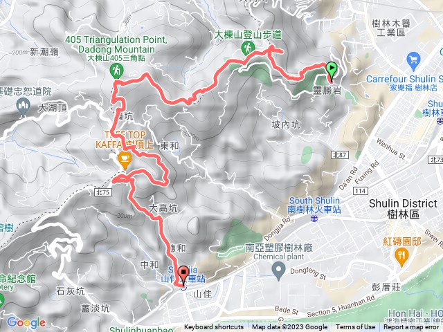 大同山，青龍嶺，大棟山