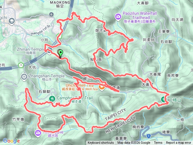 20260314 AAE貓空25K試跑預覽圖