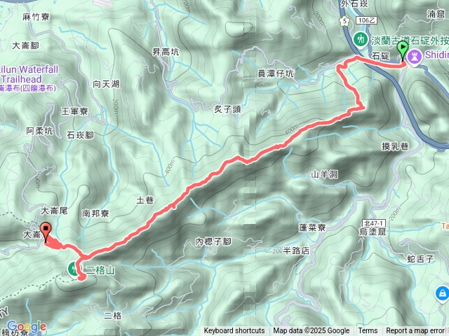 筆架連峰 二格山 草㓓