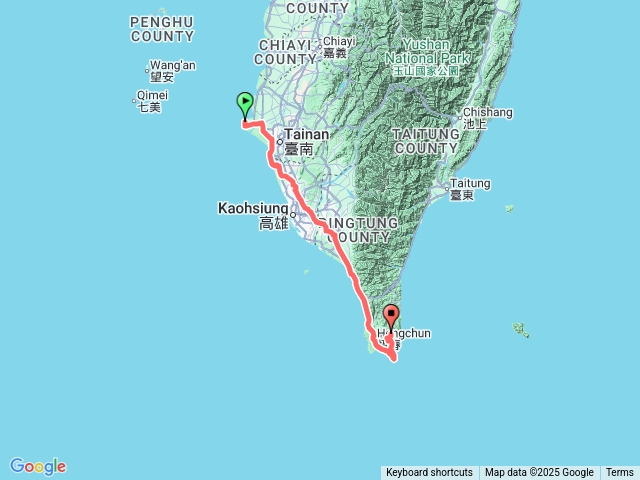 2025初冬 機車環島D1