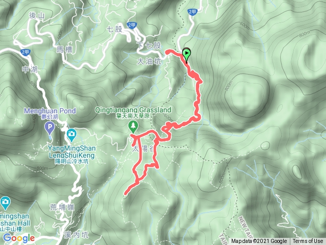 魚路古道（金包里）擎天崗—竹篙山