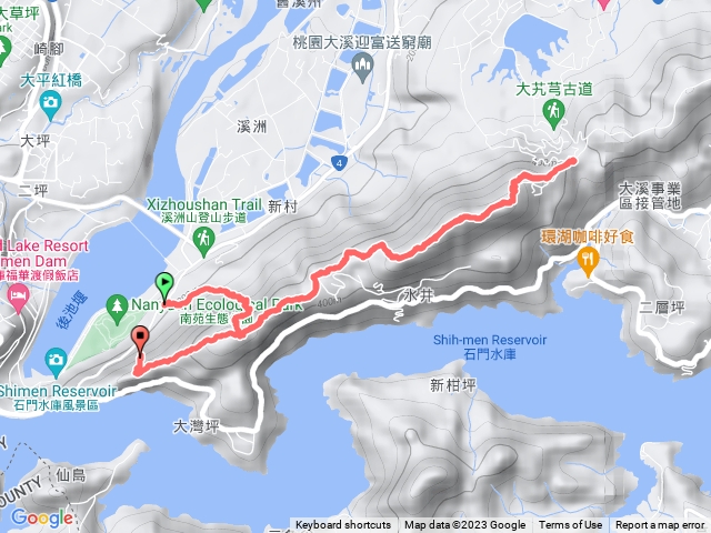 溪州山、溪石亭、新溪卅山