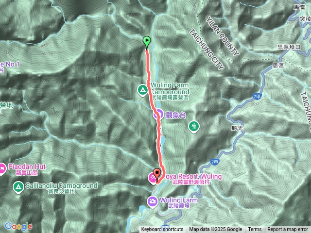 20251120武陵農場賞櫻步道