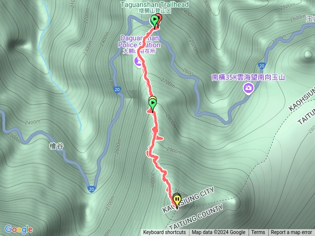 南橫三星-塔關山3222m
