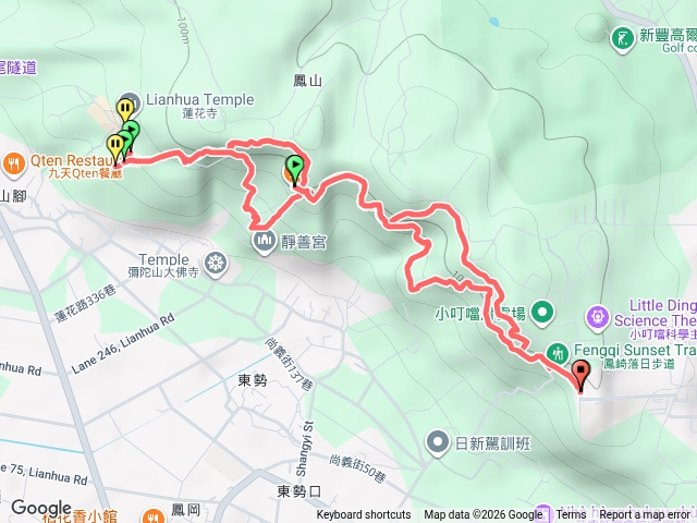 鳳崎落日步道(天德堂）