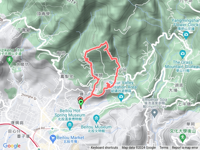 中正山親山步道O型