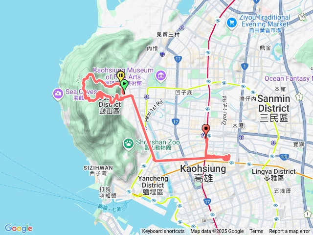 北壽山（龍泉寺登山口進出）