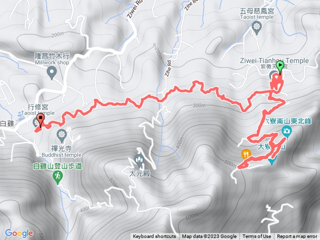 20230730 W7 三峽六寮崙山、紫微保甲路