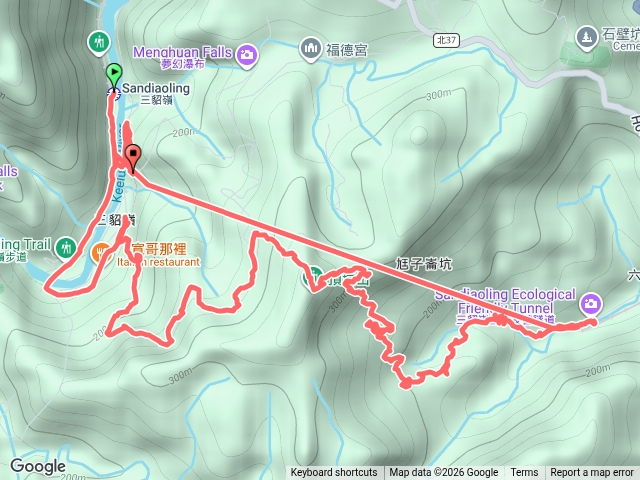 20260909三貂嶺與牡丹之間山路越嶺踏查