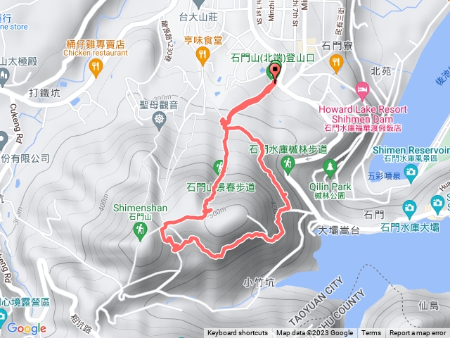 桃園石門山環湖步道-景春步道