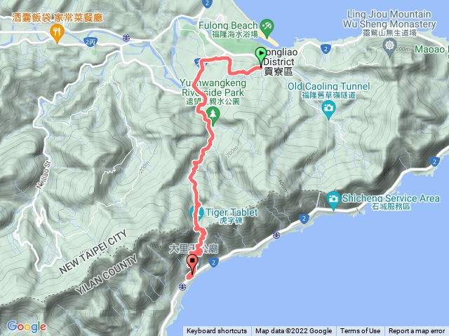 草嶺古道_福隆/古道埡口/大里天公廟