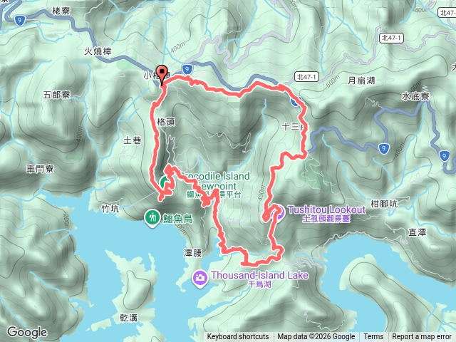2026-08-02千島湖 鱷魚島.gpx預覽圖