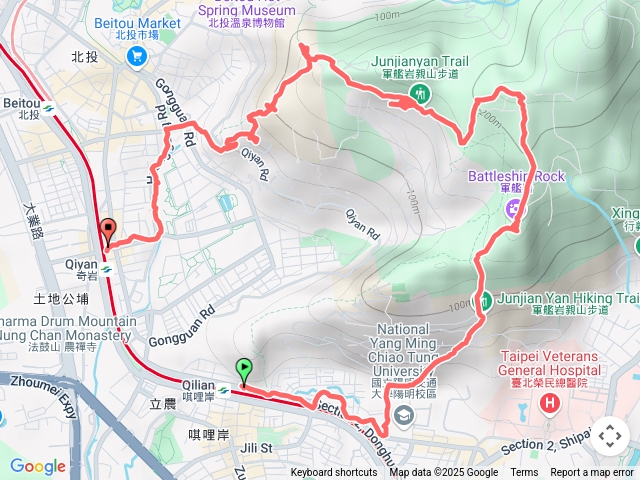 軍艦岩+丹鳳山親水步道一日健行