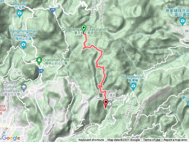 20211210擎天崗南峰-石梯嶺西南峰-嵩頂山西峰-荷蘭古道西線