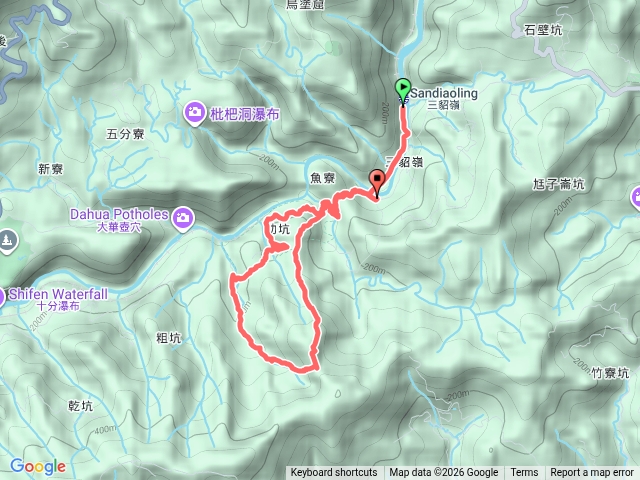 20260519瑞芳-三貂嶺車站-幼坑古道-台北州.基隆郡越嶺古道界埤-方向石-碩仁煤礦遺址-大平林山叉-幼坑山南鞍-幼坑山-碩仁里