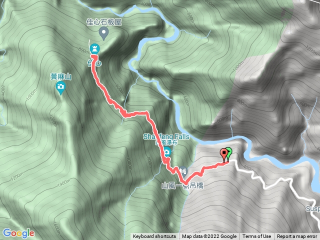 瓦拉米步道-東段登山口至佳心原路折返