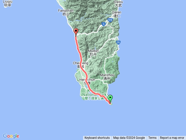 環島第十八天 龍坑到楓港
