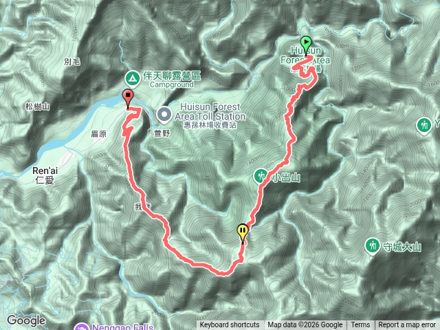 小出山縱走我音山預覽圖