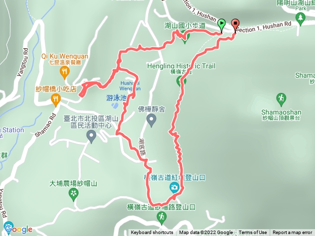 湖山國小-半嶺步道-橫嶺古道