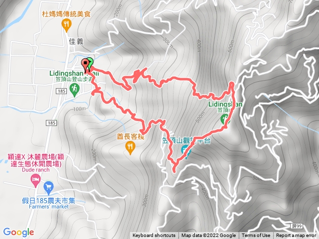 笠頂山4上三下