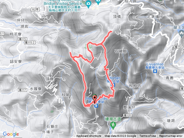 阿拔泉上大巃頂下獨立山O繞