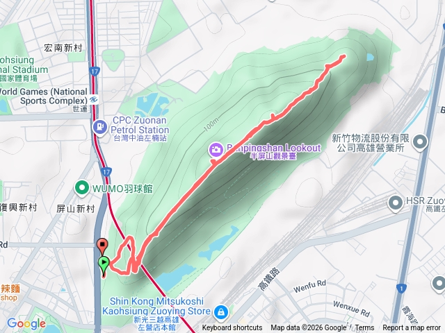 半屏山首走預覽圖