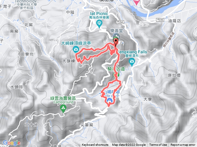 大崎崠古道+騎龍古道+逃學步道-雙O型-2022/09/09