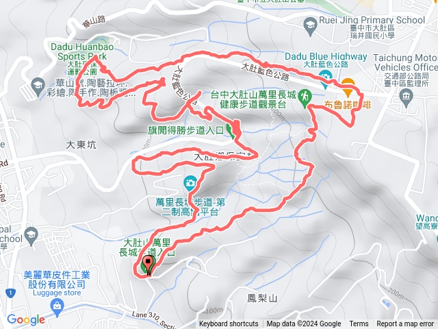 萬里長城大O