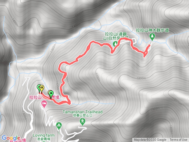 搭公車從拉拉山口到第一顆神木