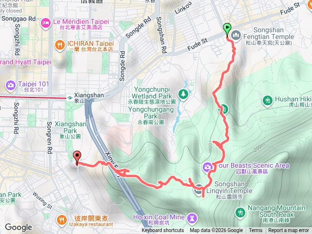 四獸山連走步道預覽圖