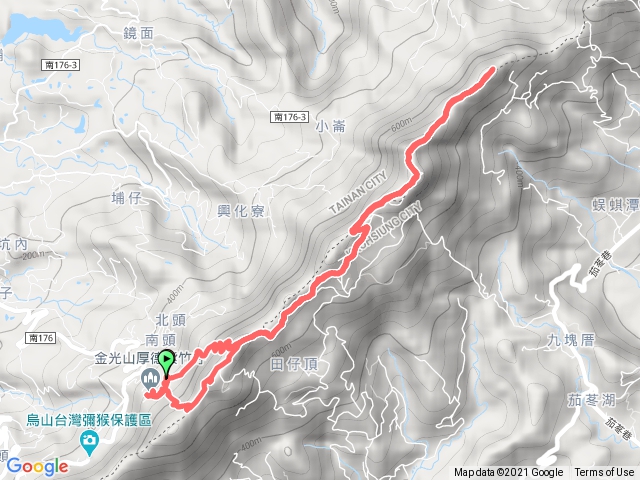 邰牛湖山、烏山縱走
