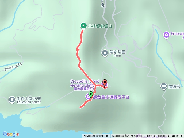 鱷魚島·小格頭獅頭山