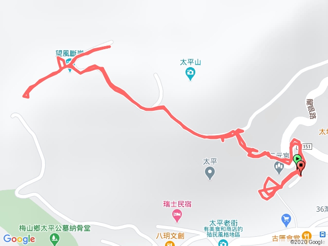 梅山太平梅花路步道