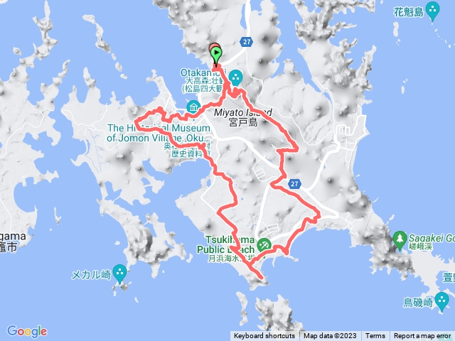 2023-11-13 日本宮城偶來步道奧松島路線