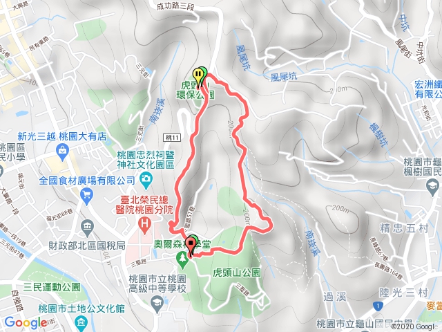 虎頭山環保公園環狀