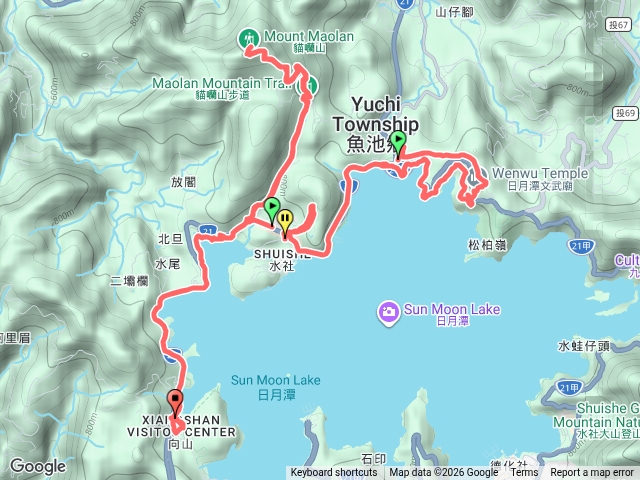水里至日月潭