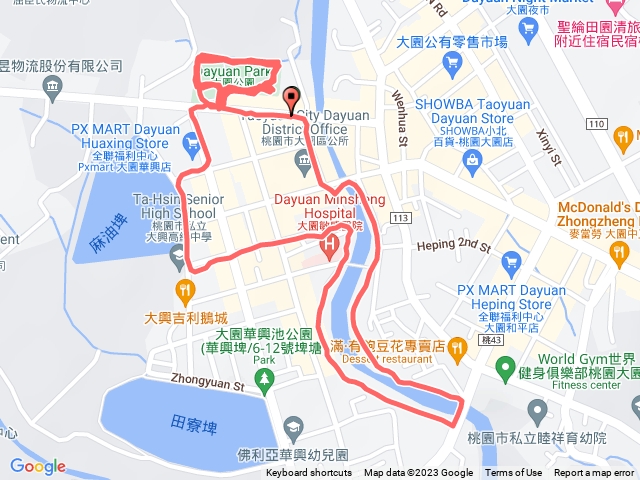 06／07河濱公園＆活動中心健走